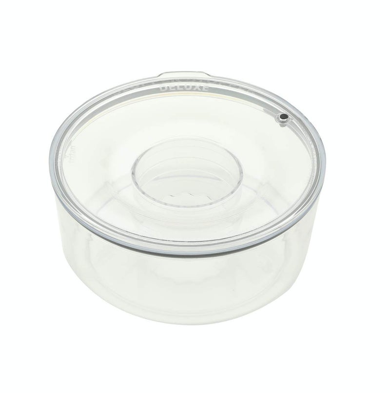 Slopper Stopper Dripless Water Bowl - Tritan Plastic Bowl Unit - for Mammoth Breed Dogs 131-200+ Lbs, 9.84â€ Dia, 1 Gallon Capacity - Image 1